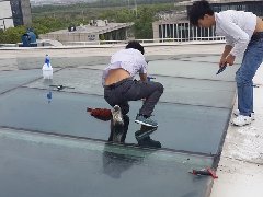 合肥屋顶玻璃隔热膜案例
